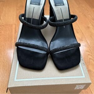 Dolce Vita Black Strappy Heels